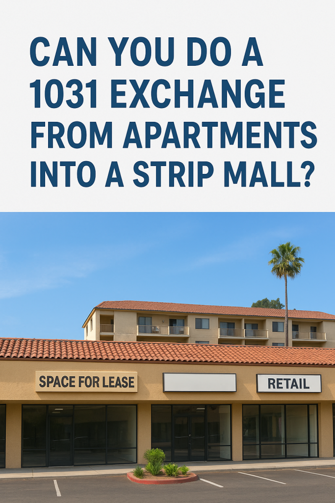 1031exchangeQuestion